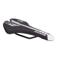Седло вело ZEUS Z-1013 MTB Sport 278*140mm,рельсы сталь,анатомическое,черное-белое,290гр 1243074225