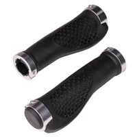 Грипсы FSD-DS12C 130 мм, чёрные с серебристыми кольцами/150325 648577800