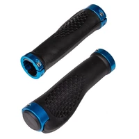 Грипсы FSD-DS12C 130 мм, чёрные с синими кольцами/150327 1688794458