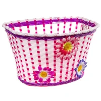Велокорзина STG HL-BS03-5 детская бел./фиолет. Х95757 729342179