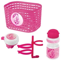 Набор VENTURA KIDS корзина+фляга+звонок, розовый (5-650040) 2141049726