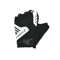 Велоперчатки CHIBA Air Plus Reflex с доп. гелевой протекцией черные 3011420 193623345