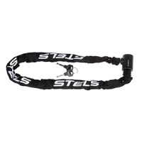 Цепь-замок STELS 85919 (1000мм) d 8mm в тканевой оплётке с ключом 1677402391