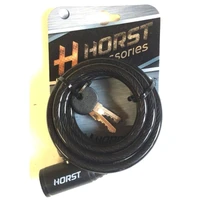 Трос-Замок HORST 8х1800мм, черный (09-100135) 105493454