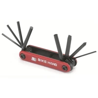 Набор шестигран. BIKE HAND YC-270, 8 предметов, красно-черный(6-14270) 33638786