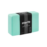 Блок для йоги STARFIT YB-200 EVA, 8 см, 115 гр, 22,5х15 см, мятный. 559500763