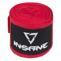 Бинт боксерский INSANE CRUSHER IN24-HW600, хлопок, красный, 4,5 м 966971096