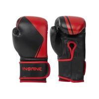Перчатки боксерские INSANE MONTU IN23-BG500, ПУ, красный, 12 oz 1741880573