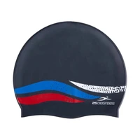 Шапочка для плавания 25DEGREES Russia JR Black 25D21005J, силикон, подростковый 1472692646