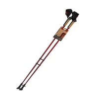 Палки для скандинавской ходьбы BERGER Travel Forest BTF25NP1-01, 106 см, цельные, красный 51352841