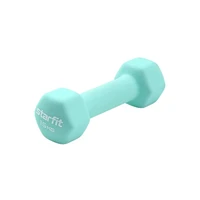 Гантель неопреновая STARFIT DB-201 1,5 кг, мятный. 2137876915