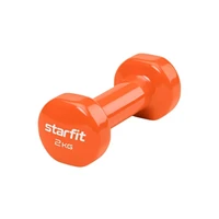 Гантель виниловая STARFIT DB-101 2 кг, оранжевый 1757673309