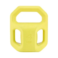 Гиря пластиковая STARFIT DB-505 4 кг, желтый 555596583
