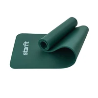 Коврик для йоги и фитнеса STARFIT FM-301 NBR, 1,2 см, 183x61 см, изумрудный 304407101