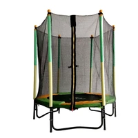 Батут DFC JUMP KIDS 55' зел/желт, сетка (137см) 785024878