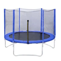 Батут DFC Trampoline Fitness 8ft наружн.сетка, синий (244см) 343770898