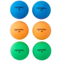 Мяч для настольного тенниса Roxel 1* Color Bounce, 6 шт. 1516147969