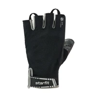 Перчатки для фитнеса STARFIT WG-203, черный/серый 1571398699