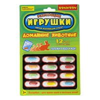 Набор растущих в воде игрушек "ДОМАШНИЕ ЖИВОТНЫЕ" 12 капсул Bondibon (арт. ВВ5296) 707299121