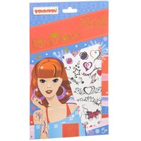 Набор переводных тату Bondibon Ева Мода / Eva Moda "Романтика" 72 шт. (арт. ВВ1825) 2001206813