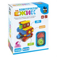 Конструктор игольчатый для малышей "ЁЖИК" МАШИНА 35 деталей Baby You Bondibon (арт. ВВ2568) 956782908