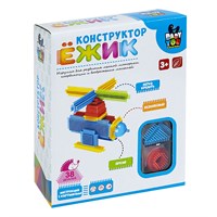 Конструктор игольчатый для малышей "ЁЖИК" ВЕРТОЛЕТ 38 деталей Baby You Bondibon (арт. ВВ2572) 1321992079