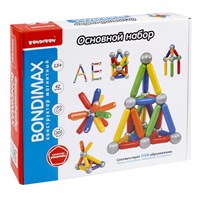 Магнитный конструктор "BONDIMAX" основной набор, 42 детали, Bondibon (арт. ВВ6043) 1724830695