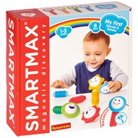 Магнитный конструктор "МОЙ ПЕРВЫЙ НАБОР ПОГРЕМУШЕК" 8 деталей SmartMax Bondibon (арт. ВВ4965) 2073016973