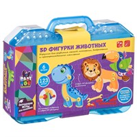 Игровой набор Bondibon Baby You "3D-фигурки животных" с отверткой в чемоданчике (арт. ВВ4621) 1000520696