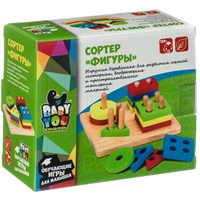 Сортер деревянный Bondibon Baby You "Фигуры" (арт. ВВ4192) 1473164636