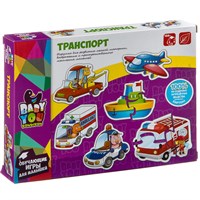 Набор пазлов Bondibon Baby You "Транспорт" (арт. ВВ2818) 2133218315