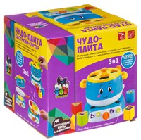 Игрушка развивающая пластмассовая Bondibon ЧУДО-ПЛИТА, музыкальная, сортер (арт. ВВ4120) 2054038578