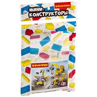 Мини-конструктор Bondibon "Пожарная и строительная техника" 3 в 1 (арт. ВВ3237) 594988065