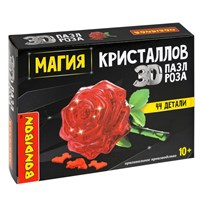 Пазл 3D МАГИЯ КРИСТАЛЛОВ «РОЗА», 44 детали, Bondibon (арт. ВВ5221) 1563445187