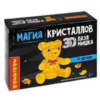Пазл 3D МАГИЯ КРИСТАЛЛОВ «МИШКА», 41 деталь, Bondibon (арт. ВВ5222) 1666170633