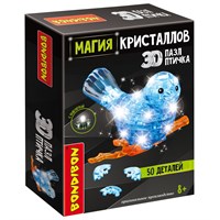 Пазл 3D МАГИЯ КРИСТАЛЛОВ «ПТИЧКА» с подсветкой, 50 деталей, Bondibon (арт. ВВ5235) 1871769142