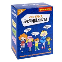 Активная детская игра-квест "ЭКЗОПЛАНЕТА" 10 заданий Bondibon (арт. ВВ5138) 1353474381