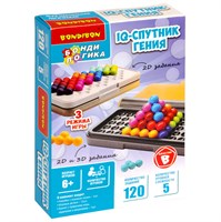Настольная логическая игра "IQ-СПУТНИК ГЕНИЯ" БондиЛогика Bondibon (арт. ВВ5532) 1246041152
