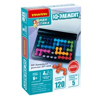 Настольная логическая игра-головоломка "IQ-ЭЛЕМЕНТ", компактная, БондиЛогика Bondibon (арт. ВВ5819) 879723314
