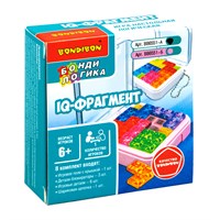 Компактная логическая игра-головоломка "IQ-ФРАГМЕНТ", белое поле, брелок, БондиЛогика Bondibon (арт. ВВ6551-А) 1218615533