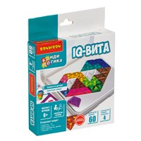 Настольная логическая игра-головоломка "IQ-ВИТА", белое поле, БондиЛогика Bondibon (арт. ВВ6530) 480373310