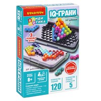 Игра настольная логическая "IQ-ГРАНИ", компактная головоломка БондиЛогика Bondibon (арт. ВВ5953) 504966955