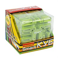 Головоломка 3D лабиринт "Умный / Smart КУБ", крутящийся, зелёный, Bondibon (арт. ВВ6557-А) 163205065
