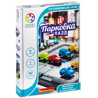 Логическая компактная настольная игра "Парковка. Пазл" Умные Игры / СмартГеймс / Smart Games Bondibon (арт. ВВ1887) 882351380