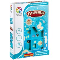 Логическая компактная настольная игра "Пираты. Роза ветров" Умные Игры / СмартГеймс / Smart Games Bondibon (арт. ВВ1885) 1361175561