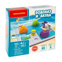 Настольная логическая игра ВОДОЛАЗ И АКУЛА головоломка БондиЛогика Bondibon (арт. ВВ6611) 748121996