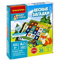 Игра-головоломка "ЛЕСНЫЕ ЗАГАДКИ" для малышей, БондиЛогика Bondibon (арт. ВВ5636) 851854040