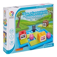 Логическая настольная игра "Три маленьких поросёнка" Умные Игры / СмартГеймс / Smart Games Bondibon (арт. ВВ1355) 72305129