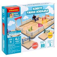 Настольная логическая игра-головоломка "КОНКУР. УМНАЯ ЛОШАДКА" БондиЛогика Bondibon (арт. ВВ6114) 729561150