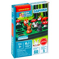 Настольная логическая игра-головоломка "ЗАЙЧИКИ" БондиЛогика Bondibon (арт. ВВ6014) 951900714